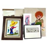 Mixed Arts Crewel Work Prints+