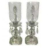 2 Crystal Vanity Lamps