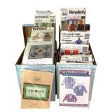 2 Boxes of Clothing Patterns