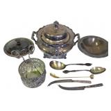 Victoria, Rogers SP Compote Bowls Serving Utensils
