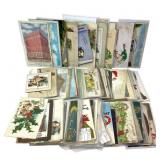 80+ Holiday Birthday & Travel Postcards Many Early