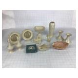 Lenox Figurines, Picture Frames, Candle Holders +
