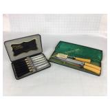 Vintage Peeredge Stainless Knives in Cases