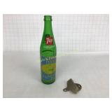 Vintage 7Up Bottle & Coca Cola Bottle Opener