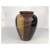 Large Brown Modern Pottery Vase