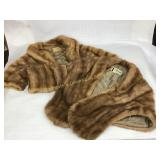 2 Vintage Fur Stoles Rices & V. Polidoro Furs
