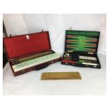 Vintage Games Mah-Jong Cribbage Backgammon