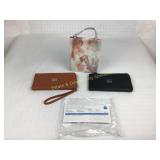 2 JM New York Wristlets & Pin Up Handbag