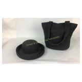 Eric Javitz Charcoal Sun Hat & Tote Bag