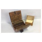 Shesham Stationery & Recipe Boxes