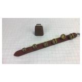 2" W Sleigh Bells & Small Cow Bell