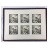 Swimmer Sextet Framed Print