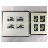 2 Framed Prints Car Quartets