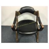 Mod Low Slung Walnut Armchair