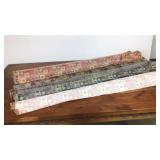 5 Rolls Geometric Print Upholstery Fabric