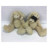 2 Jointed Floppy Bunnies