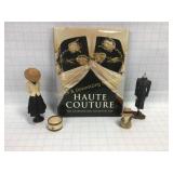 Met Haute Couture Book & 2 Fashion Figurines