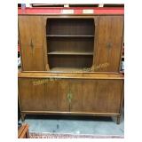 2 Part China Display Storage Cabinet