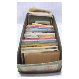 Box Of Vintage Postcards & Souvenir Card Sets