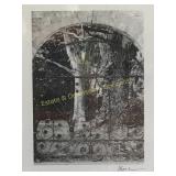 Artist Signed Photograph of Ornamental Gate