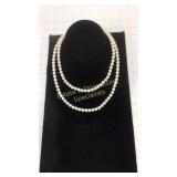 17" L Pearl Necklace w/ Case