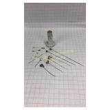 Stick & Hat Pins w/ Holder