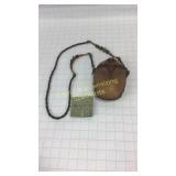 Maya Sculpted Resin Handbag w/ Beaded Strap