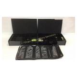 Two Jewelry Boxes & Soft Organizer