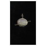 MOP Sterling Silver Button Snap