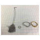Necklace, Citizen Watch, Bracelet & Size 10 Ring