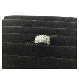 14K Tanzanite Size 9 Ring 6.1 Grams Total Weight