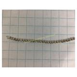 Sterling 8" L Bracelet 18.3 Grams Total Weight