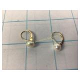 14K Gold Earrings 1.4 Grams Total Weight