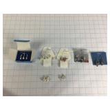 6 Pair Pierced Earrings Simply Vera Avon 1946