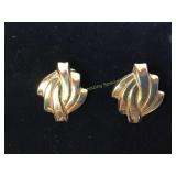 14K Clip Earrings 4.4 Grams Total Weight