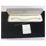 SS Solera Majorca Spain Simulated Pearl Bracelet