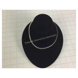 Sterling 16" L Necklace 19.3 Grams Total Weight