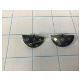 18K & Sterling Silver Earrings