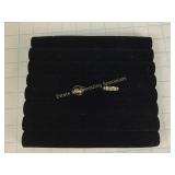 18K & Sterling Blue Topaz Bixby & Other Size 9