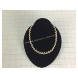 Sterling 17" L Necklace 45.2 Grams Total Weight