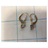 14K Gold Earrings 1.2 Grams Total Weight