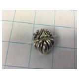 Sterling Smart Snap Pendant 1.25" L