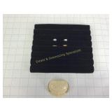 4 Baby Rings Sterling & Probable 10K Gold