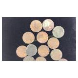 24 Indian Head Pennies 1880 - 1900