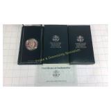 US Eisenhower Centennial Silver Dollar Proof 1990