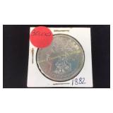 1882 Morgan Silver Dollar