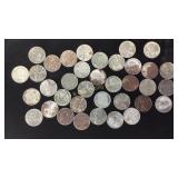 Steel War Penny Lot 1943