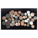 Lot of Coins Various Countries & Metals