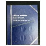 Kennedy Half Dollar Collection Folder w/ 15 Coins