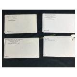 Sealed Uncirculated Sets 1969, 1971, 1972 & 1973